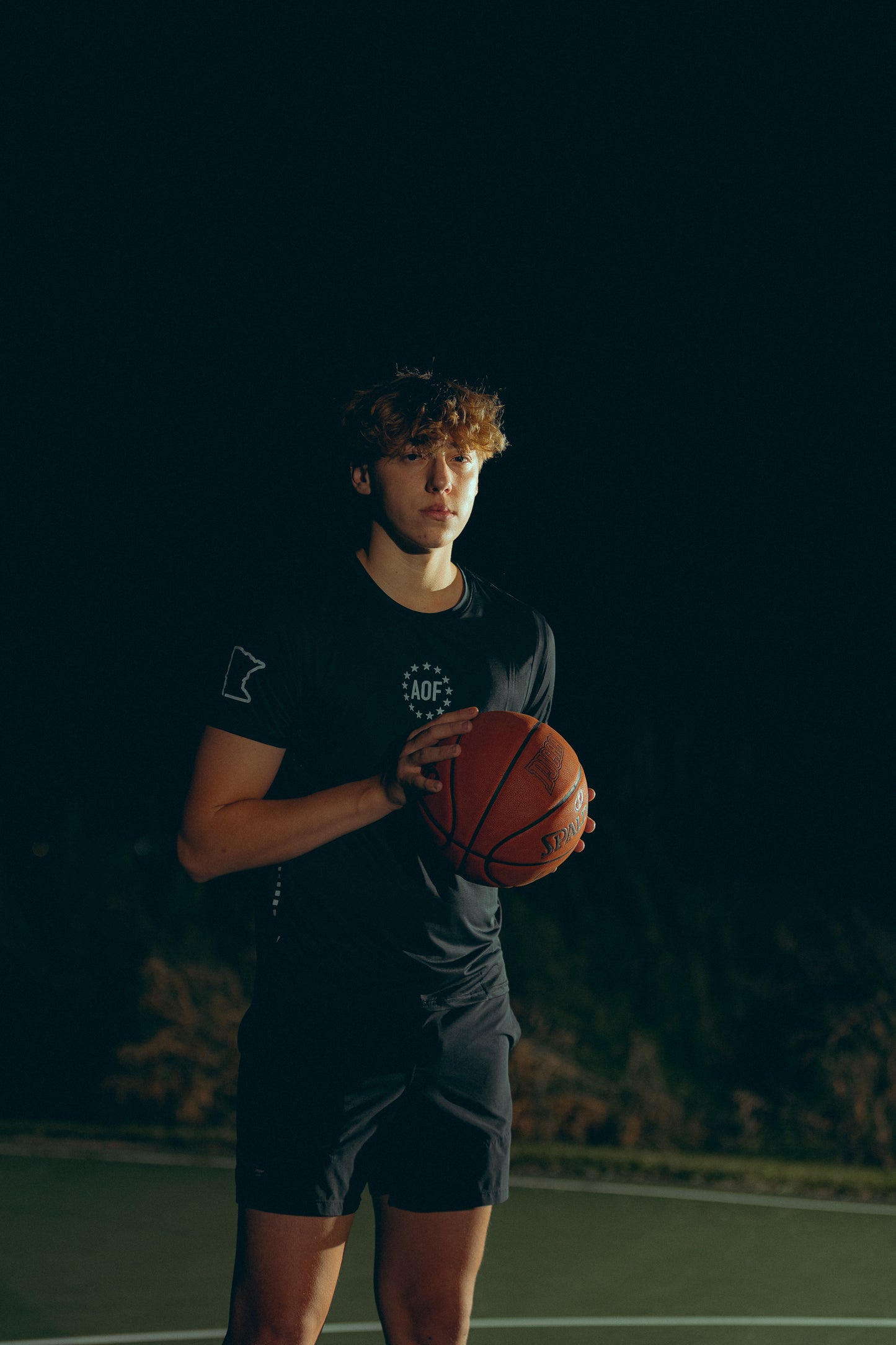 AOF Compression Shirt - BLACK