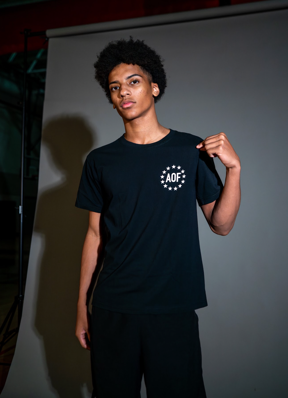 AOF Classic T-Shirt - BLACK