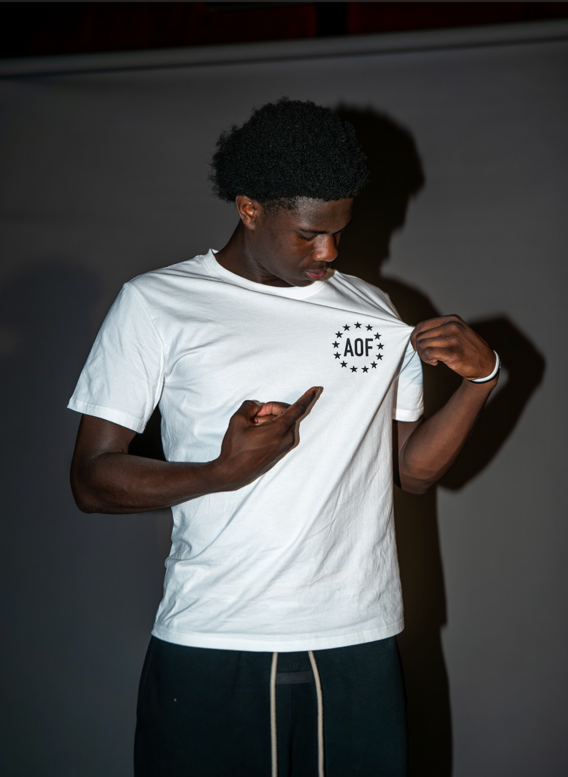 AOF Classic T-Shirt - WHITE
